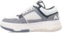 Amiri Quad Sneakers Grijs Vetersluiting Gewatteerde Gray Heren - Thumbnail 3