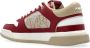 Amiri Rode Lage Sneakers Twee-tone Leer Mesh Red Heren - Thumbnail 5