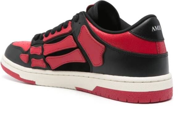 Amiri Rode Sneakers met Skel Top Red Heren