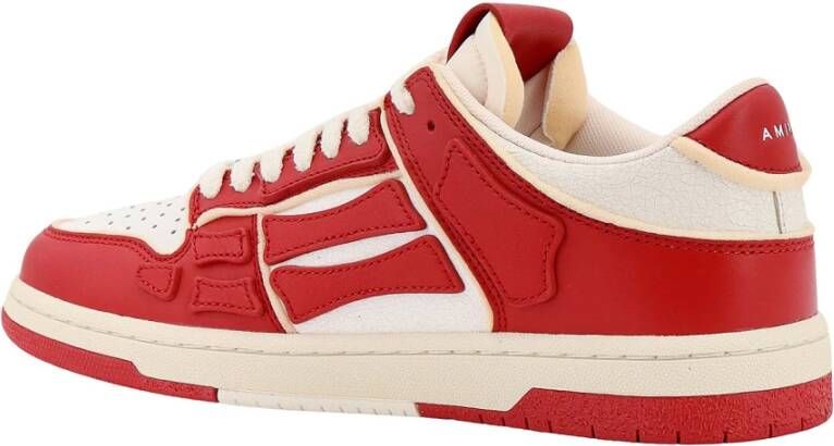 Amiri Rode Sneakers Veterschoenen Leren Schoenen Red Heren