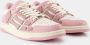 Amiri Roze Leren Lage Top Sneakers Pink Dames - Thumbnail 2