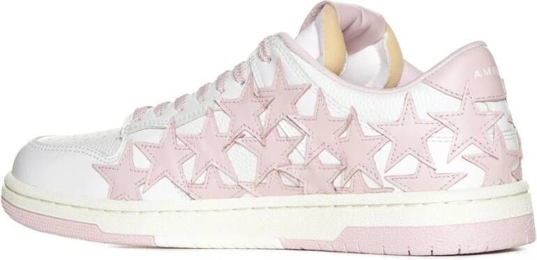 Amiri Roze Sneakers met Ster Patches Pink Dames