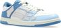 Amiri Blauwe Sneakers Twee-Tone Lage Top Multicolor Heren - Thumbnail 4