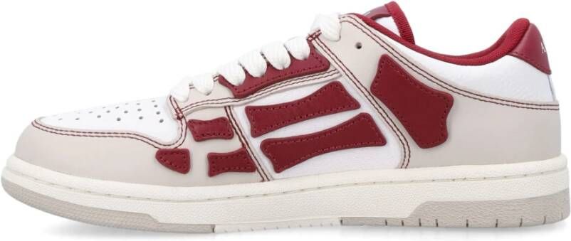 Amiri Skel Top Low Sneakers Red Heren