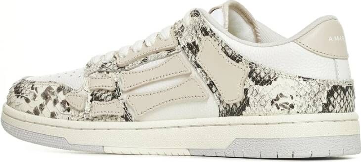 Amiri Slangenhuid Lage Top Sneakers Multicolor Heren