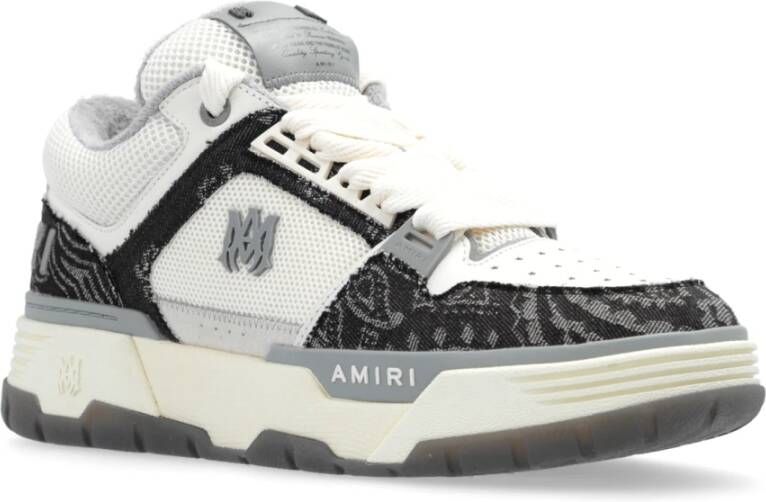 Amiri Sneakers Bandama Denim Ma-1 Gray Heren