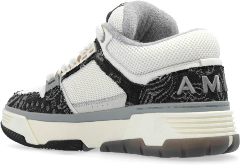 Amiri Sneakers Bandama Denim Ma-1 Gray Heren