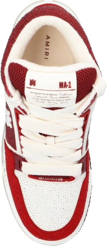 Amiri Sneakers Crystal Ma-1 Red Heren