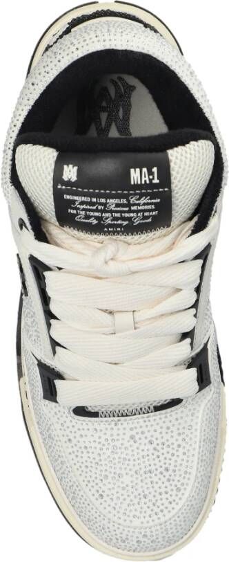 Amiri Sneakers Crystal Ma-1 White Heren