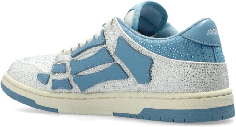 Amiri Sneakers Crystal Skel Top Low Blue Heren