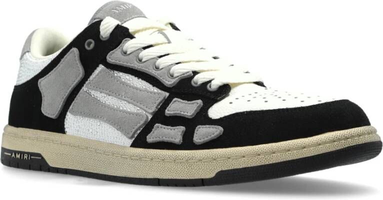 Amiri Sneakers Kristal Skel Top Laag Gray Heren