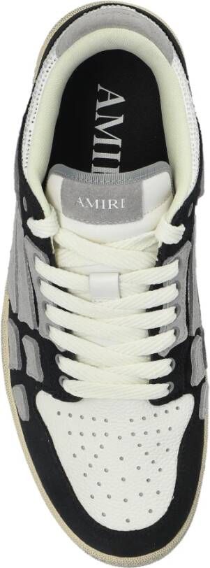 Amiri Sneakers Kristal Skel Top Laag Gray Heren