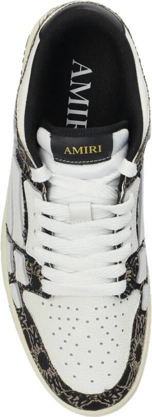 Amiri Sneakers Ma Quad Skel Top Low Black Heren