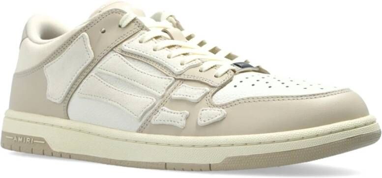 Amiri Sneakers Skle Top Low Beige Heren