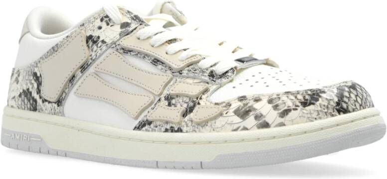 Amiri Sneakers Snake Skel Top Beige Heren