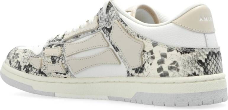 Amiri Sneakers Snake Skel Top Beige Heren