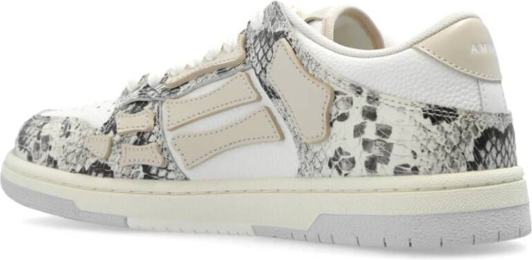 Amiri Sneakers Snake Top Low Beige Dames