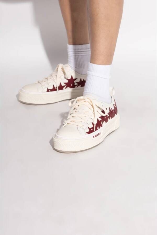 Amiri Sneakers Stars Court Beige Dames