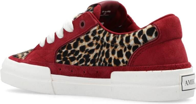 Amiri Sneakers Sunset Skate Low Red Heren