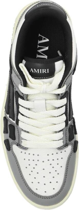 Amiri Sneakers Varsity Skel Top Gray Dames