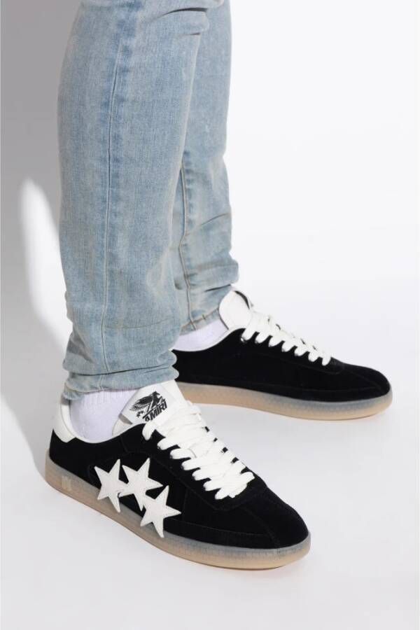 Amiri Suede Pacific sneakers Black Heren