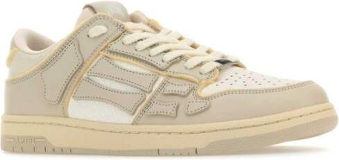 Amiri Tweekleurige leren Skel sneakers Multicolor Heren