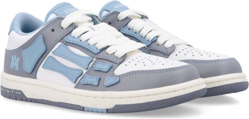 Amiri Varsity Skel Low Top Sneakers Blue Dames