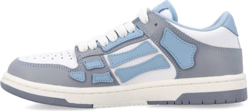 Amiri Varsity Skel Low Top Sneakers Blue Dames