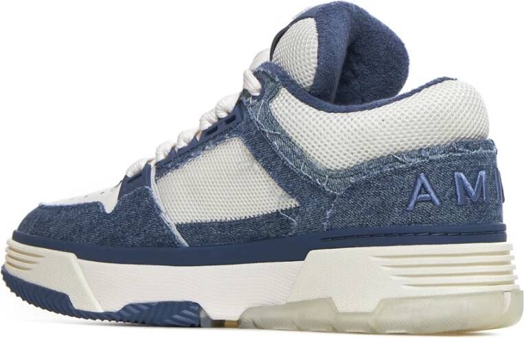 Amiri Vintage Denim Sneakers Blue Heren