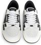 Amiri Witte Leren Sneaker met Logodetails White Heren - Thumbnail 3