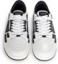 Amiri Witte Leren Sneaker met Logodetails White Heren - Thumbnail 5