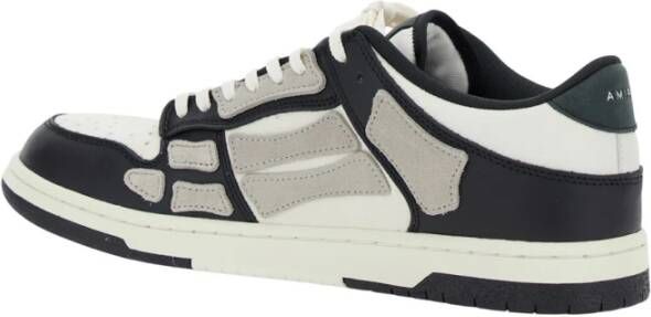 Amiri Witte Skel TOP LOW Sneakers Multicolor Heren