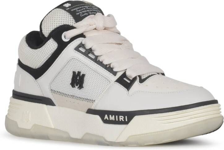 Amiri Witte Sneakers Ma-1 Stijl White Heren