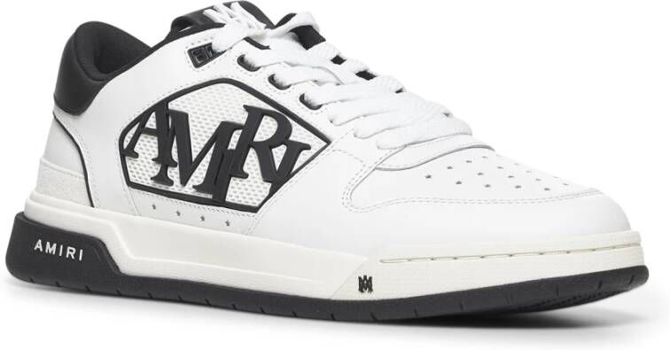 Amiri Witte Sneakers met Ster Perforaties White Heren