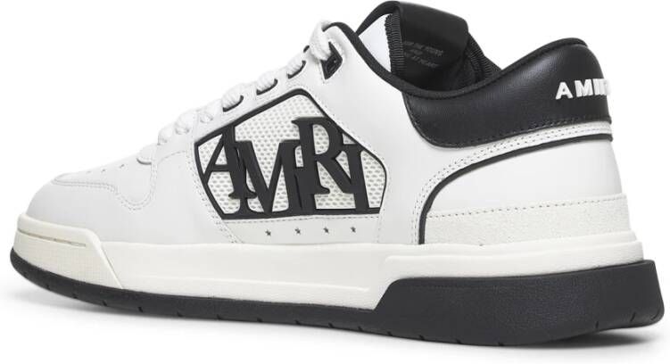 Amiri Witte Sneakers met Ster Perforaties White Heren