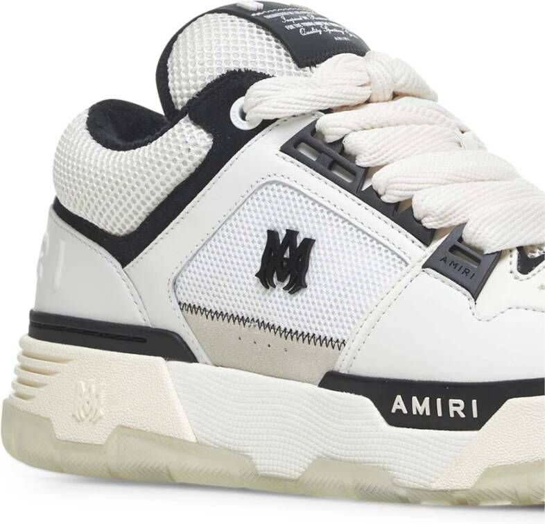 Amiri Witte Sneakers met Stervormige Perforaties White Heren