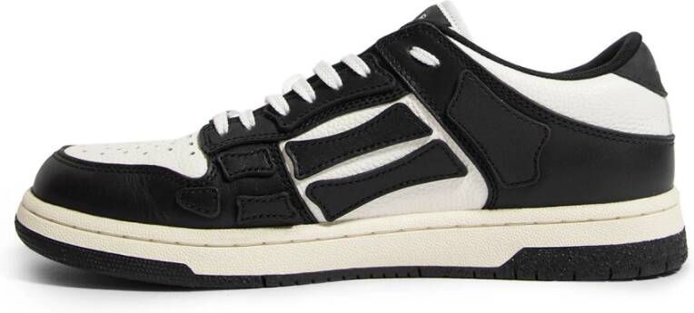 Amiri Zwart Wit Kant Sluiting Sneakers Black Heren