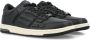 Amiri Zwarte Leren Sneakers met Skeletdetails Black Heren - Thumbnail 2