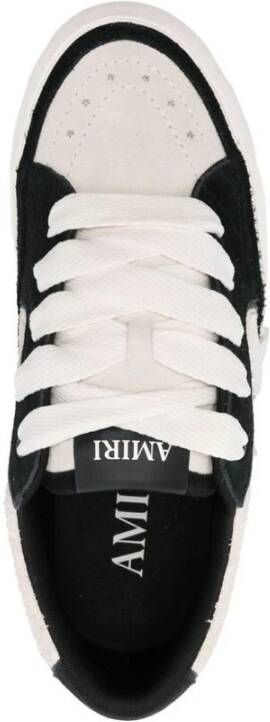 Amiri Zwarte sneaker met ster-vorm Black Heren