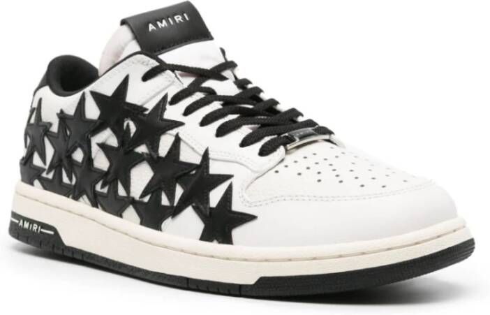 Amiri Zwarte Sneakers met Sterren Multicolor Heren