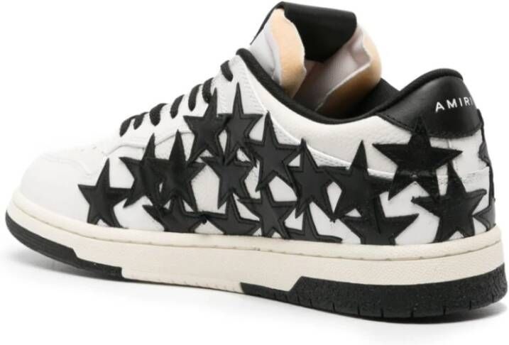 Amiri Zwarte Sneakers met Sterren Multicolor Heren