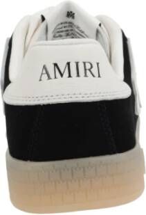 Amiri Zwarte Suède Lage Sneakers Black Heren