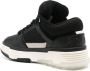 Amiri Zwart Wit Leren Sneaker Multi-Panel Ontwerp Black Heren - Thumbnail 4