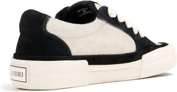 Amiri Zwart Wit Ster Patch Sneakers Black Dames