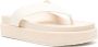 Ancient Greek Sandals Elegante Platte Sandalen met Rubberen Zool Beige Dames - Thumbnail 3