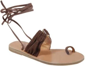 Ancient Greek Sandals Espresso Kerasia Sandal Brown Dames