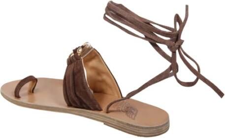 Ancient Greek Sandals Espresso Kerasia Sandal Brown Dames