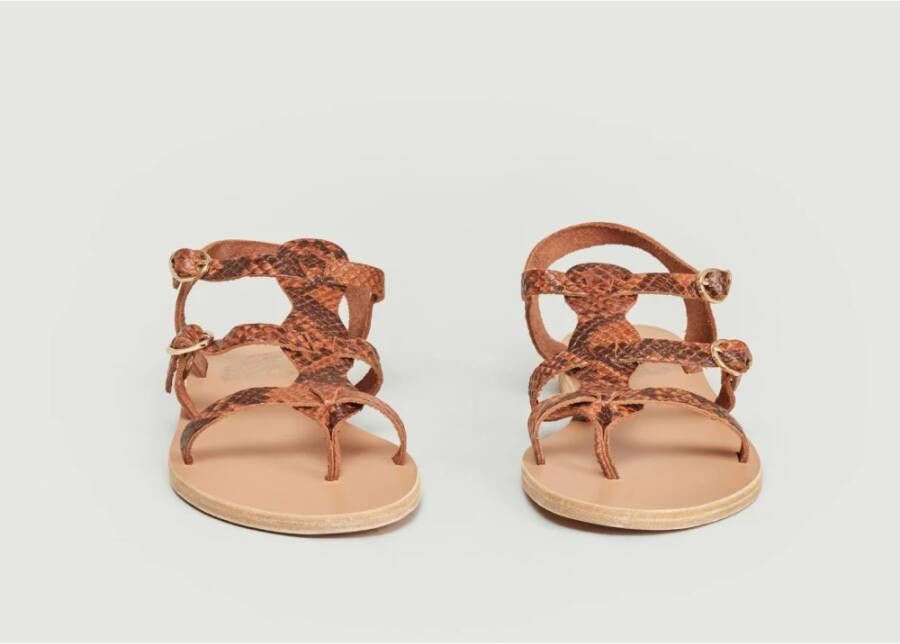 Ancient Greek Sandals Flat Sandals Bruin Dames