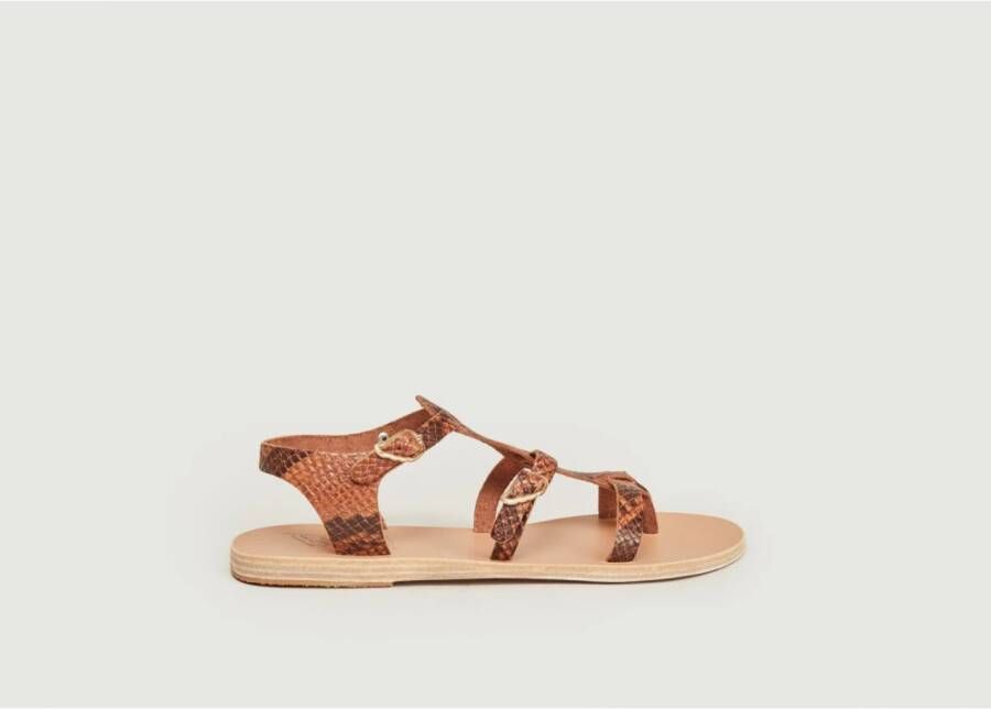 Ancient Greek Sandals Flat Sandals Bruin Dames