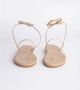 Ancient Greek Sandals Witte Gevlochten Griekse Sandaal Beige Dames - Thumbnail 6